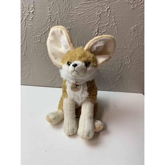 Wild Republic Fennec Fox Plush Cuddlekins Stuffed Animal Soft Toy Pittsburgh Zoo - Picture 1 of 4